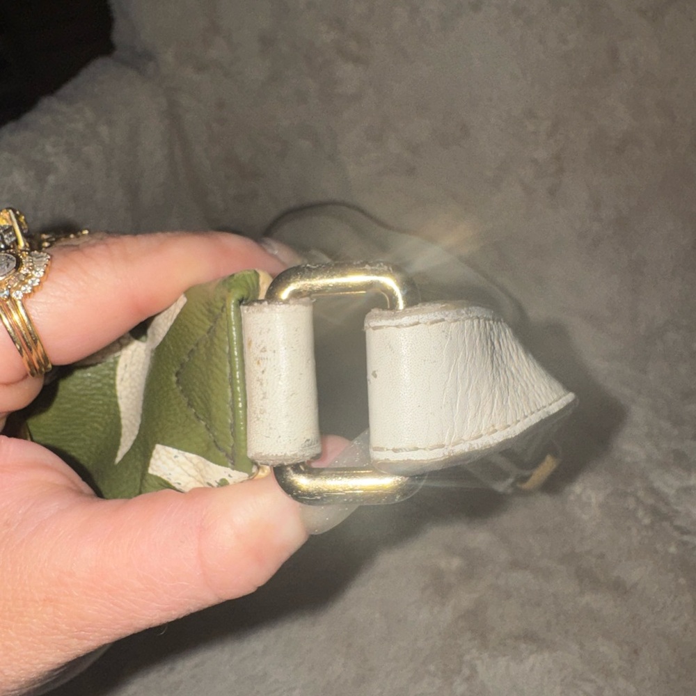 Louis Vuitton Giant Monogram Green and Cream Women's Bumbag - Picture 3 of 13